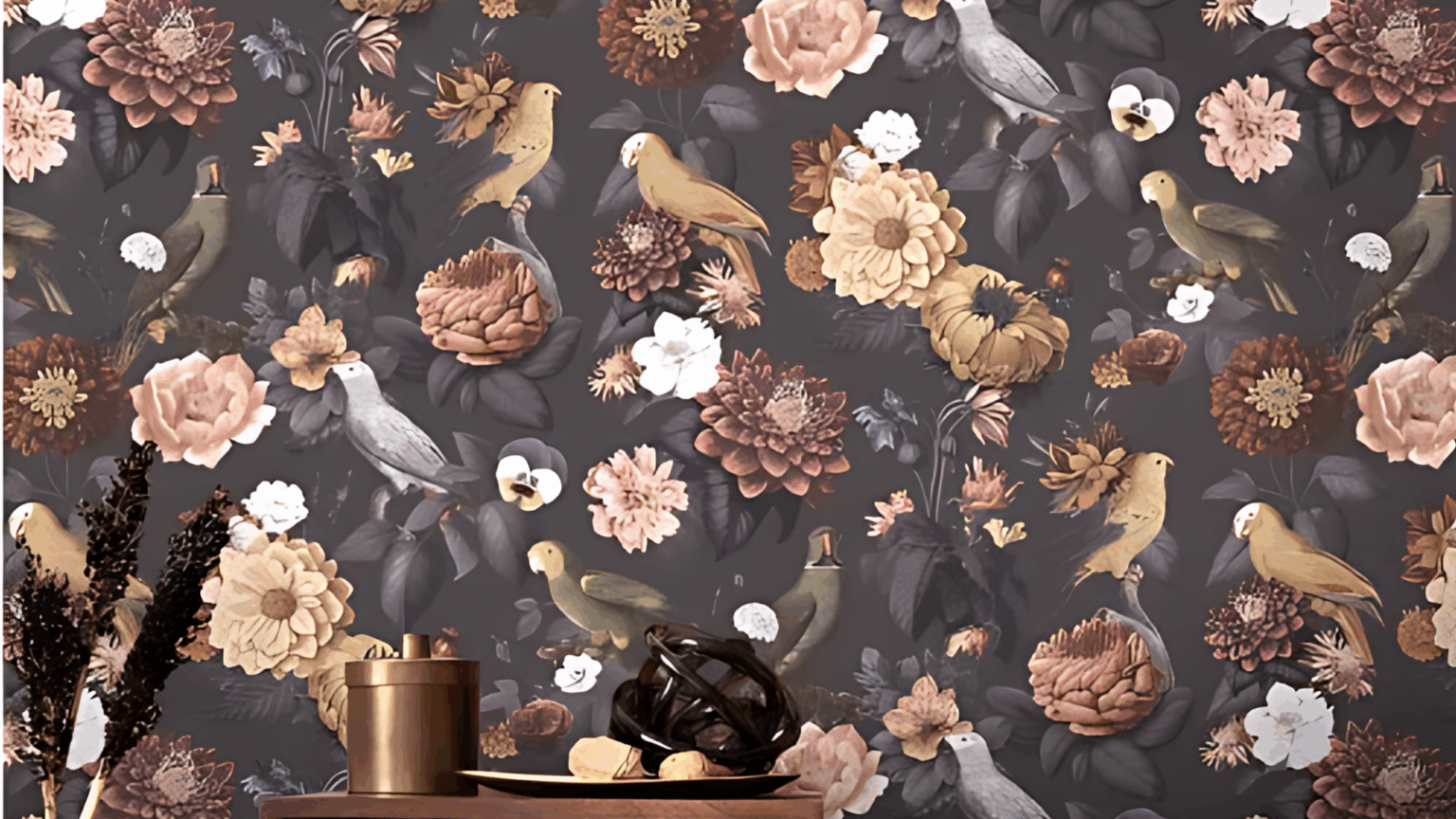 Como o papel de parede redefine o conceito de galeria de arte em casa